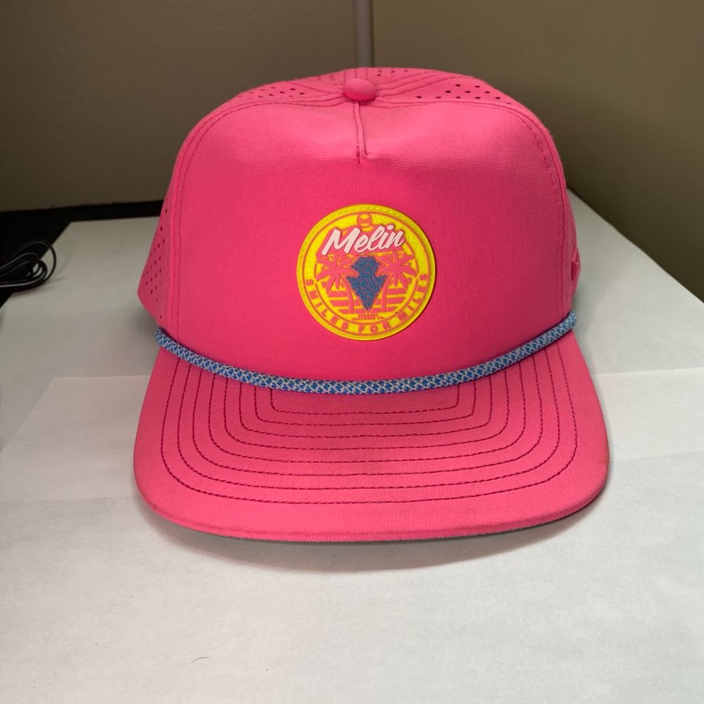 Melin Hydrochromic Neon Collection - Pink Snapback Rope Hat